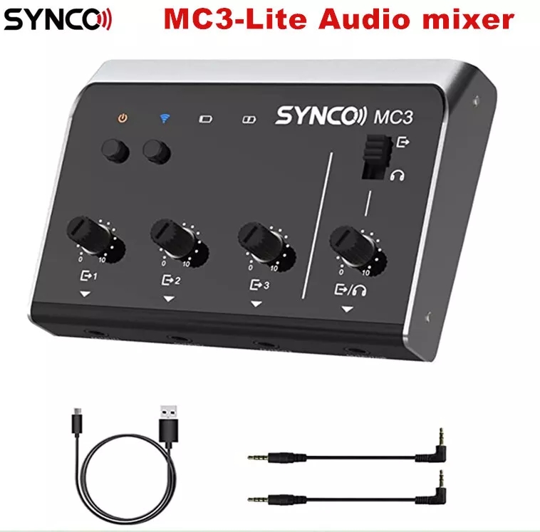 Photography Videos Free - Synco MC3 Lite Mixer audio Accessorio