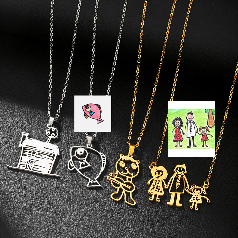 Photographic Memory - Collana con Ciondolo Personalizzato con Logo